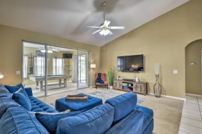 Pet-Friendly Palm Coast Home with Pool Table and Patio